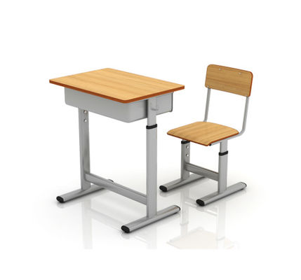Meja Belajar Baja Dan Kursi Untuk Ruang Kelas Siswa Kursi Logam Dengan Meja Sekolah Furniture