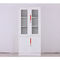 White 4 Door Locker Foldable 1850 * 900 * 500mm File Storage Cabinet