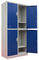 4 Pintu Perabot Kantor Baja H1850 * W900 * D450mm Loker Penyimpanan Pakaian