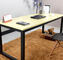 Desain fashion baja sederhana perabot kantor meja kustom multi warna