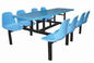 Meja Makan Kantin Sekolah Logam Dan Kursi Kursi Meja Restoran Siswa Set Furniture Sekolah