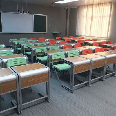 Keseimbangan Kelas Disesuaikan Meja Kursi Tunggal Meja Sekolah Perabotan Digunakan Kelas Sekolah Tinggi Set Tunggal Berkualitas Tinggi