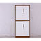 Lemari Penyimpanan Arsip File 4 Pintu H1870mm Steel Office Furniture