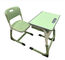 Meja Belajar Furniture Sekolah Baja Dan Kursi Ukuran / Warna Disesuaikan