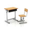Meja Belajar Baja Dan Kursi Untuk Ruang Kelas Siswa Kursi Logam Dengan Meja Sekolah Furniture
